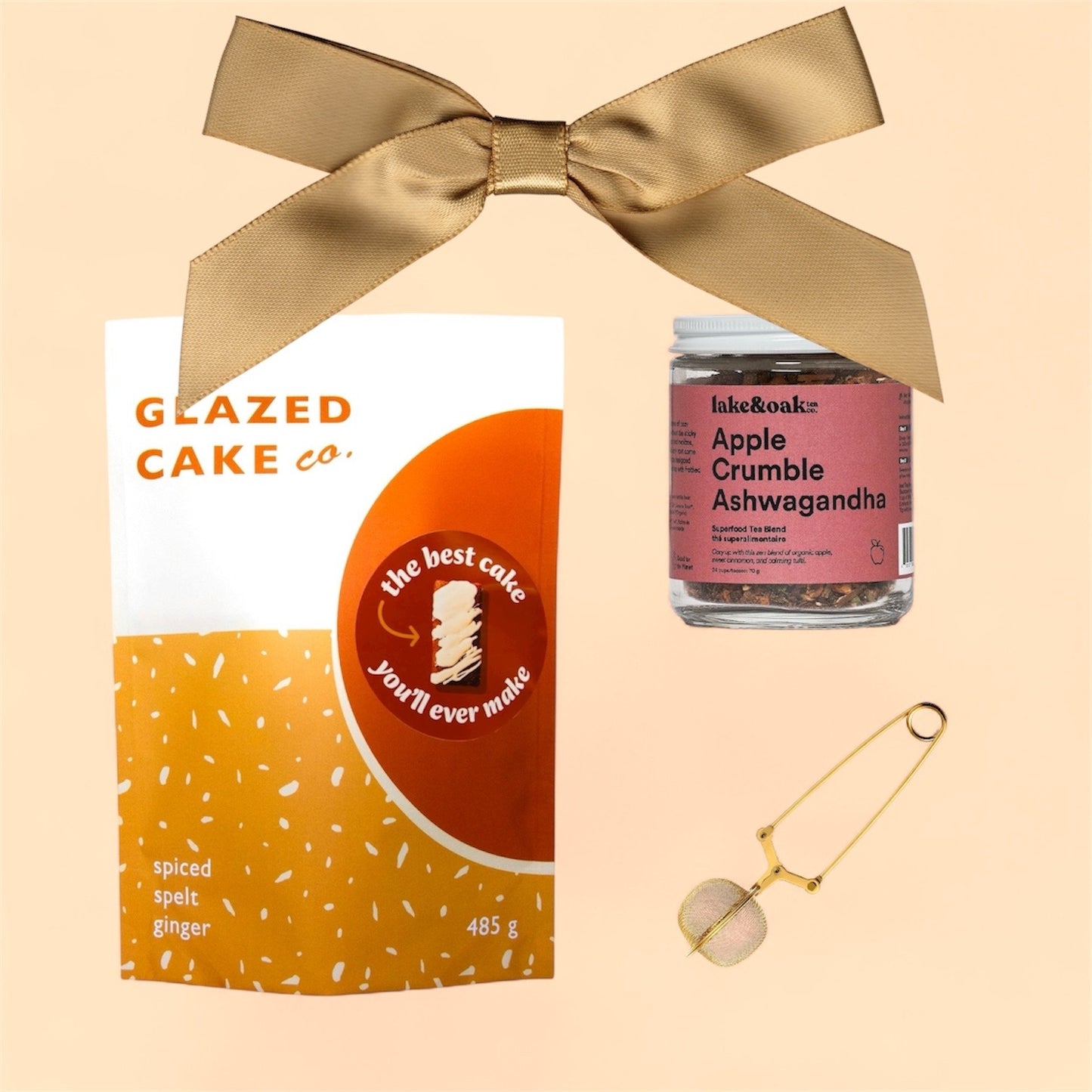 Spice Cake & Tea Gift Set